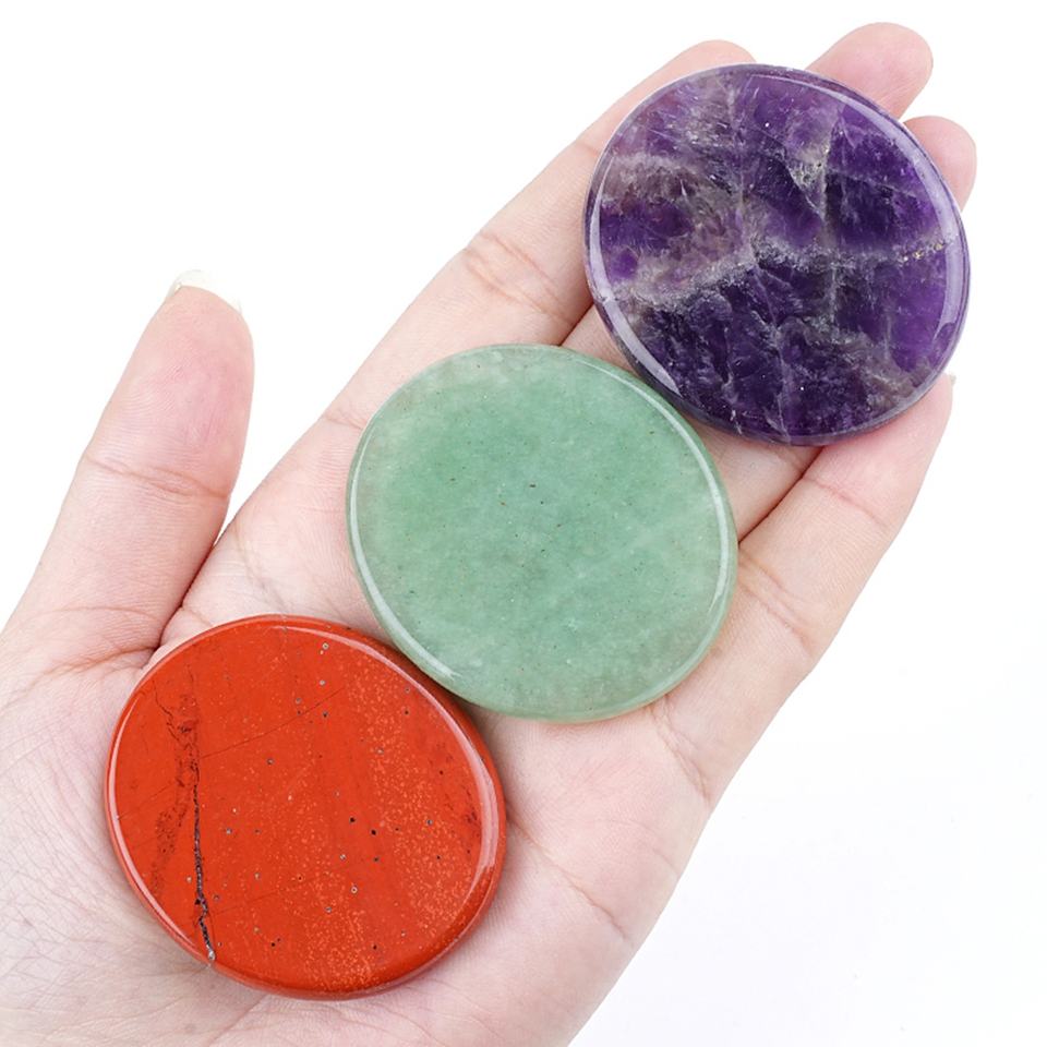 Worry stone palm sized scale reference